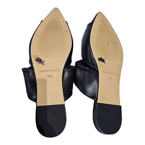 MARC FISHER "Satera" Black Mules - Size 6 1/2 - Picture 3 of 7